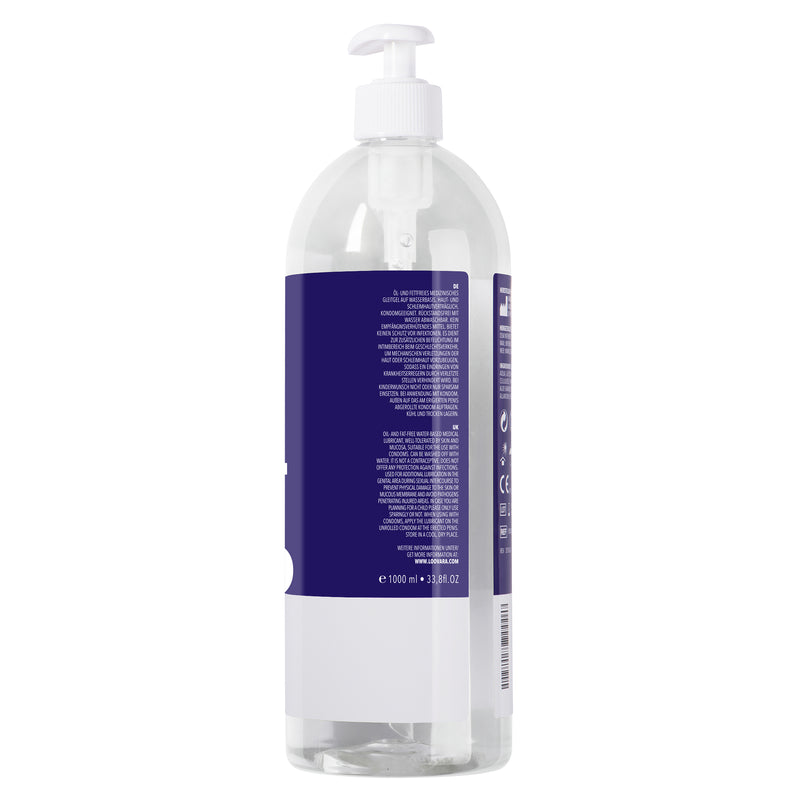 1 litro di lubrificante con aloe vera (1000 ml)